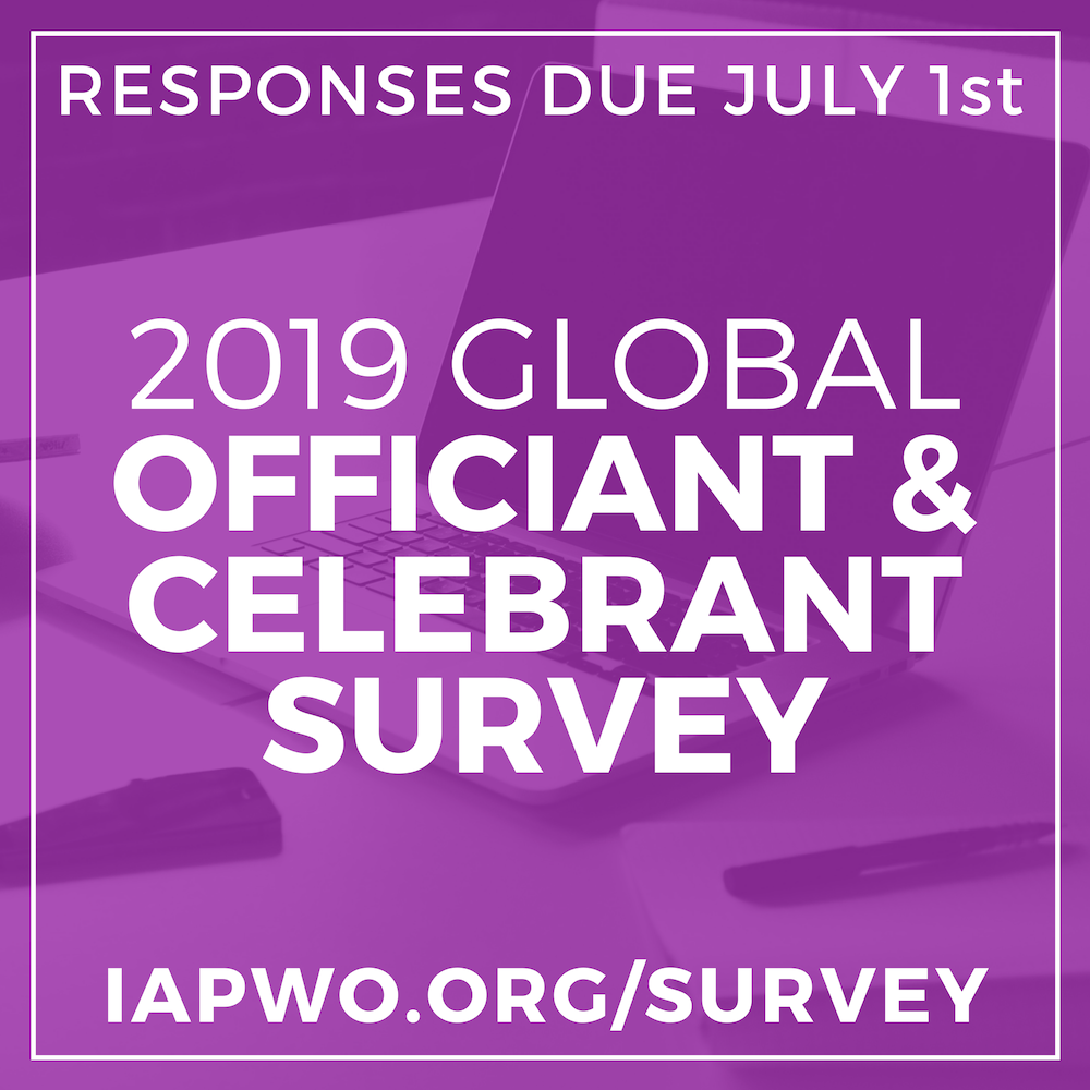 Global Officiant and Celebrant Survey 2019